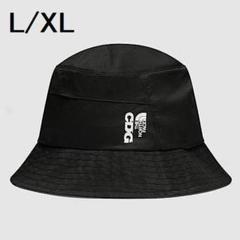 ザ ノースフェイス x コムデギャルソン バケットハット L/XL 黒