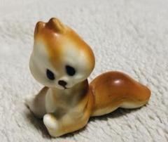 昭和レトロ　レトロ　リス　陶器　置物
