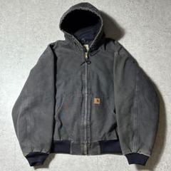 新品同様❗️貴重なアメリカ製、Carhartt アクティブジャケット　ブラック S 2025年最新】carhartt アクティブジャケット usaの人気アイテム