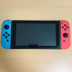 ニンテンドーswitch 本体 ネオンブルー・レッド 新型 美品