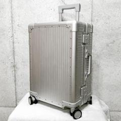 aucentic スーツケース アルミニウム 20inch 機内持込可 ストライプアルミニウムスーツケース | aucentic(オーセンティック)