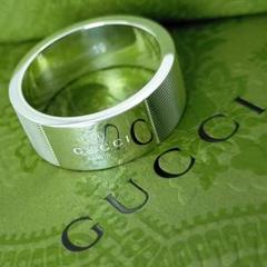 ★SALE★【GUCCI】トレードマーク　ライン　リング　１８号　2059