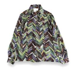 極美品Max Mara 最高級 白タグ シルク100% シャツ シアー 42 極美品Max Mara 最高級 白タグ シルク100% シャツ シアー 42