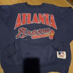 90年代 Atlanta Braves MLB クルーネック スウェットシャツのサムネイル