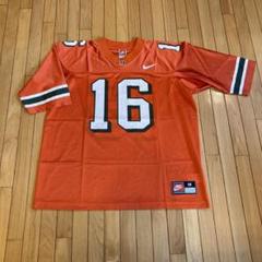 【vintage】7/100 90年代 NCAA MIAMI アメフト・ジャージ