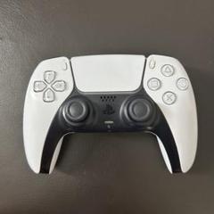 【ジャンク品】PS5 コントローラー DualSense ホワイト ドリフトなし