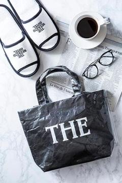 THE WEEKEND HOTEL ブラックトートバッグ PVCBag(THE)BLACK(XSsize) | TRAVEL GOODS | THE WEEKEND HOTEL