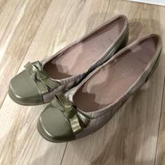 pedaia アシックス ペダラ エナメル レザー バレエシューズ 24.0
