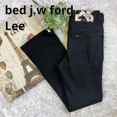 bed j.w ford Lee ブラック フレア デニム ベッドフォード リー
