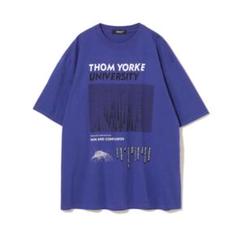 M トム・ヨーク エヴリシング ブルーTシャツ 2024日本公演 来日公演グッズ InstituteBlueTS_Front_20241127
