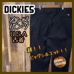 チノ ワーク ブラック 3XL 42 ディッキーズ メンズ パンツ USA古着