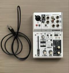 DTM・DAW AG03 DAW配信にも使える!? ヤマハのライブストリーミングミキサーの最