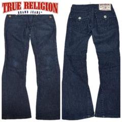 TRUE RELIGION ストレートデニムパンツ usa製 TRUE RELIGION STRAIGHT ストレート デニムパンツ 32 - メルカリ