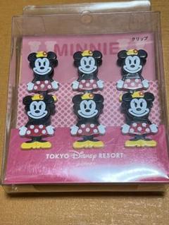 東京ディズニーリゾート　ミニー　クリップセット（６個入り）