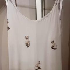 未使用　ジェラピケ　ワンピース　猫柄 未使用 ジェラピケ ワンピース 猫柄 - メルカリ