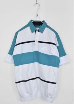 【USED】80-90's 切り替え ポロシャツ