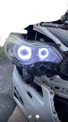 インプレッサG4&インプレッサスポーツイカリングヘッドライト GD GG インプレッサ 中期 WRX STI セダン スポーツワゴン LED