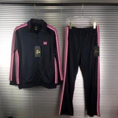 本日限定価格　超美品　needlesワインレッド　セットアップ　上L下S 本日限定価格超美品needlesワインレッドセットアップ上L下S
