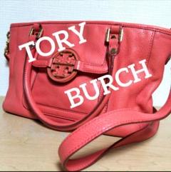 bp22. 2way TORY BURCH ショルダーバッグ サーモンピンク