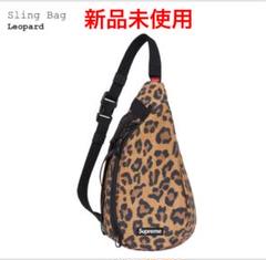 20FW完売品 supreme sling bag leopard 新品未使用