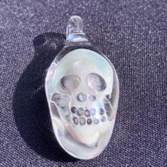 XODAS ペンダント　ボロシリケイトガラス　Bob Skull A