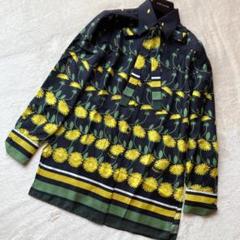 美品　レッドヴァレンティノ　シルクブラウス　シアー　花柄フローラル　38 RED VALENTINO♡ブラウスシルクフローラルレースカットソー
