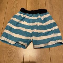 男の子用水着 青と白のボーダー 90 西松屋