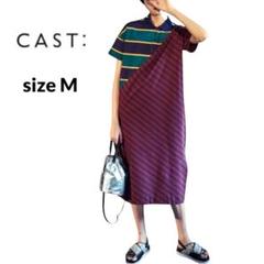 定価36,300円☆【CAST:キャストコロン】ラインプリントシャツワンピース 公式】CAST:(キャストコロン)のファッション通販 - SANYO ONLINE