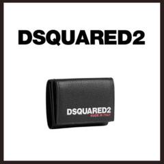 【未使用】ディースクエアード　折り財布　コンパクト財布　レザー　ロゴ D SQUARED2(ディースクエアード) 財布・雑貨(メンズ) - 海外通販