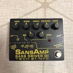 SansAmp Bass Driver DI ちょい訳アリ Amazon | Tech21 SANSAMP ベース用 ドライブエフェクター