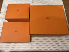 エルメス　バーキン25 新品　箱　空箱　ギフトボックス　オレンジボックス エルメス♡バーキン25♡未使用品♡箱♡ギフトボックス♡オレンジ