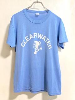 80's ラッセルアスレチック USA製 カレッジ プリント Tシャツ M