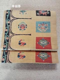 本袋帯 - 多色刺繍