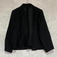 【NINA RICCI】ニナリッチ タキシード ジャケット フォーマル ブラック NINA RICCI】ニナリッチ タキシード ジャケット フォーマル
