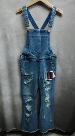 Rady　デニム　オーバーオール　サロペット　XS　ダメージ加工