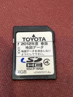 トヨタ 純正 NSCP-W62 2019年 春 最終更新版 データ更新 地図SD トヨタ 純正 NSCP-W62 2019年 春 最終更新版 データ更新 地図SD