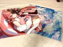 値下げ ガラスマウスパッド2枚セット wallhack ぶいすぽ