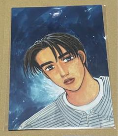 頭文字D 藤原拓海　ポスターカード　しげの秀一原画展