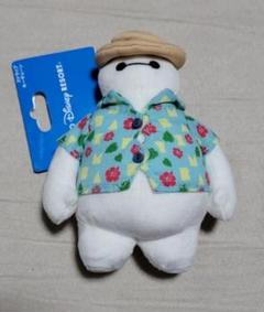 【タグ付き未使用】ベイマックス　アロハシャツ　ぬいぐるみキーチェーン