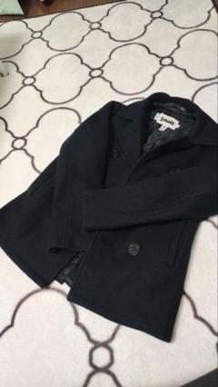 ✨極美品✨ショット ピーコート キルティング ダブルブレスト USA製 黒 L Schott ショット USA LINE 740 32oz ダブルブレスト ウール