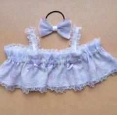 ラボット服 LOVOT ハンドメイド キャミワンピースレース37