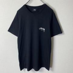 STUSSY Tシャツ S ブラック グアム限定 両面プリント メキシコ製