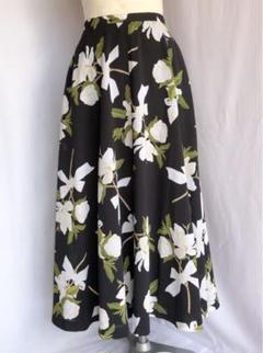 専用★ KANEKO ISAO/カネコイサオ 花柄リボンロングスカート KANEKO ISAO カネコイサオ 春夏 花柄 フラワー 総柄☆ 7分袖