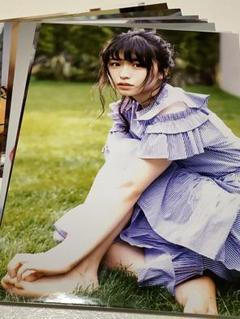 4)s417) 長濱ねる　L判写真10枚setのサムネイル