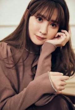 値下げ中　Herlipto♡ビジュータートルネックニット♡rose brown 値下げ中 Herlipto♡ビジュータートルネックニット♡rose brown