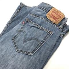 Levi's527 W34L32 ブーツカット フレアデニムライトブルー M