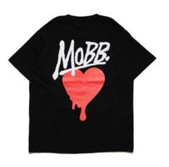 ⭐MOBB⭐ハートロゴ半袖T⭐ 2025年最新】mobb tシャツハートの人気アイテム - メルカリ