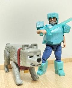 マインクラフト　マテル　 映画 スティーブ　フィギュア ダイヤモンド　デニス Amazon.co.jp: Mattel マインクラフト 4インチ マインクラフト