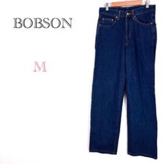 ＊ボブソン【M】デニムジーンズ ストレートパンツ シンプル 着回しボノジック混合
