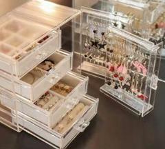 ジュエリーボックス アクセサリーケース アクセサリー収納 ピアス収納